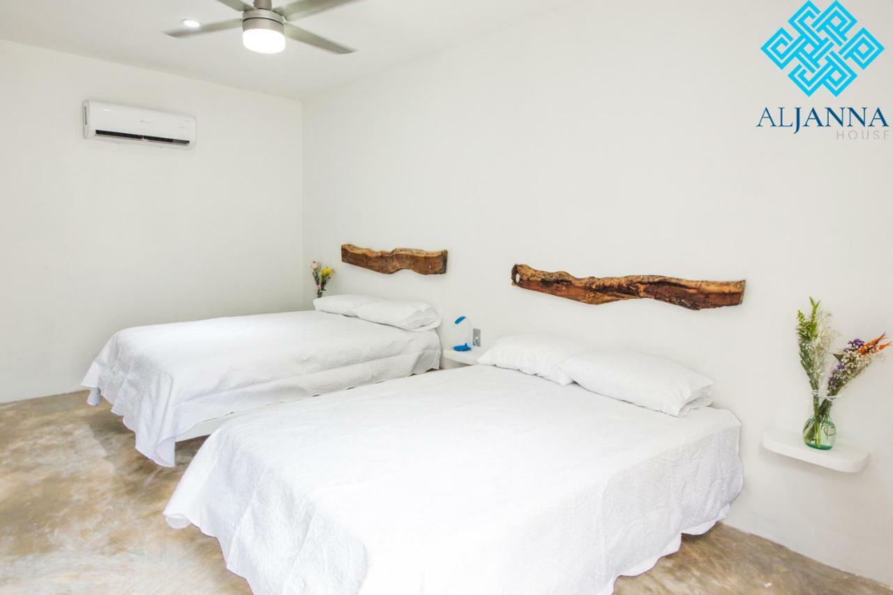 Aljanna House Hotel Bacalar Bagian luar foto
