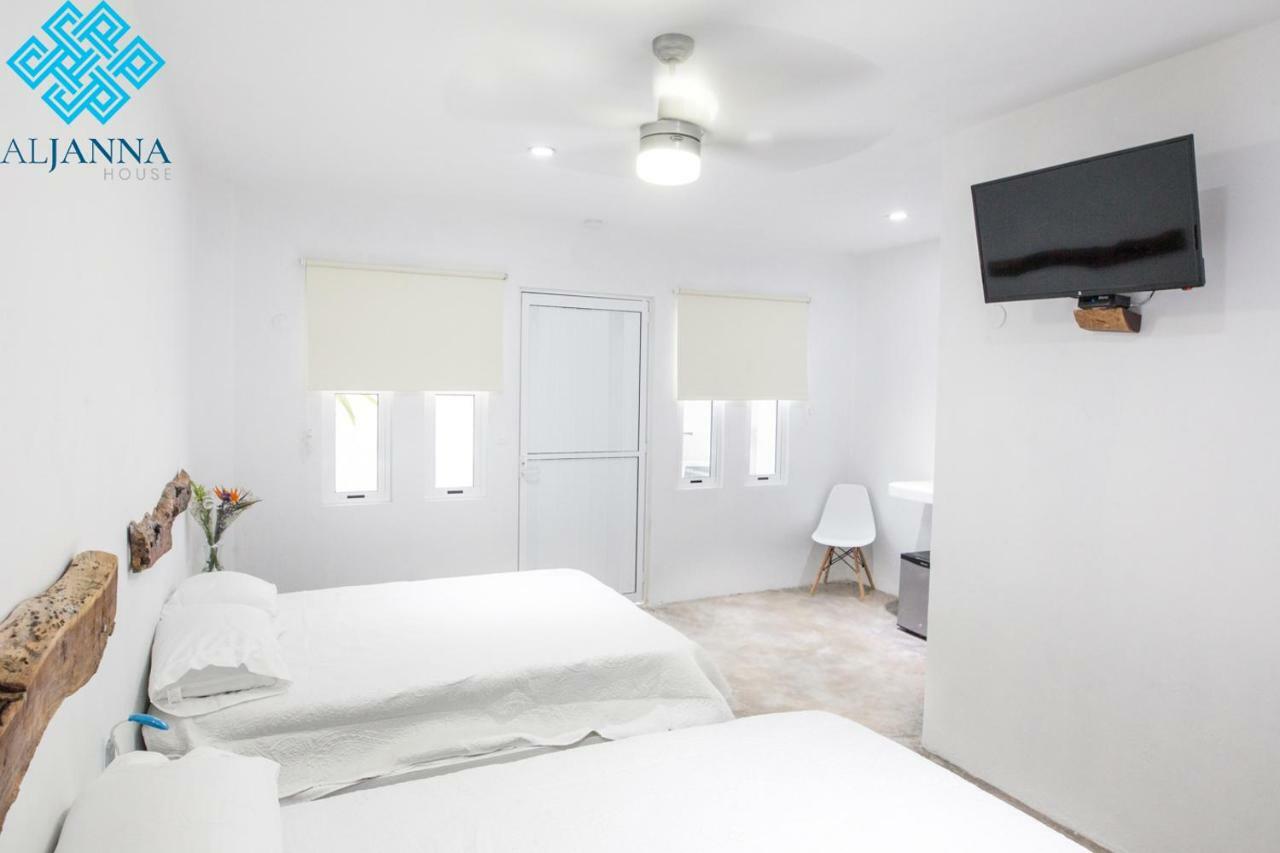 Aljanna House Hotel Bacalar Bagian luar foto