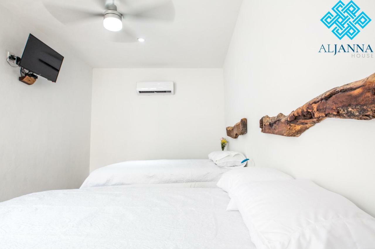 Aljanna House Hotel Bacalar Bagian luar foto